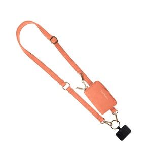 SAVE THE GIRLS CLIP & GO STRAP W/POUCH BRUSHED VEGAN LEATHER